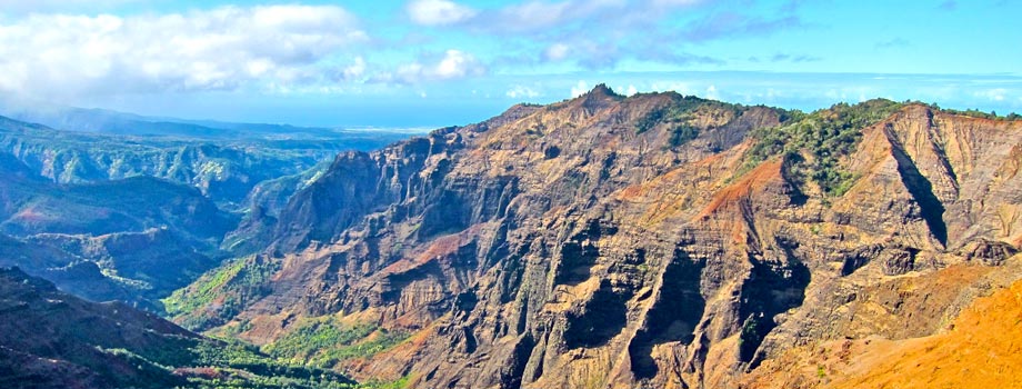 Waimea canyon from one of the lookouts