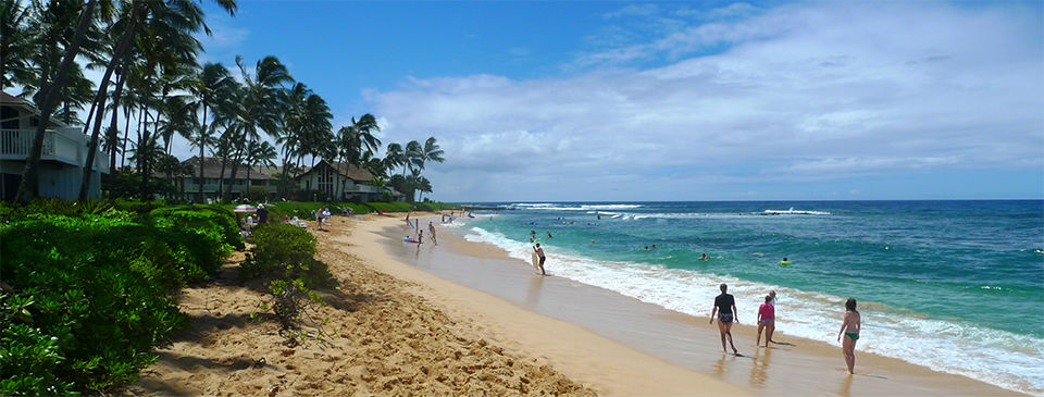 Great sandy beach with opportunites to relax or play