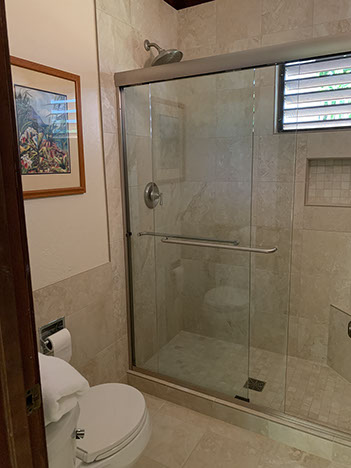 Facing our Condo from the Large Lawn